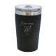 Mug isotherme "Dieu est bon" noir