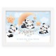 Cadre poster enfant Panda