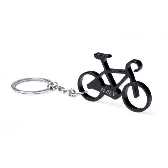 Porte-clé "Vélo" noir