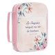 Housse pour Bible large "Le Seigneur remplit ma vie de bonheur"